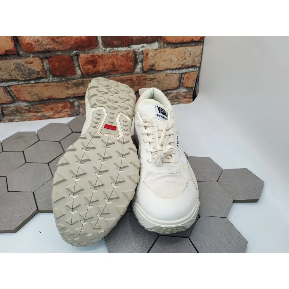 Vans Crosspath Marshmallow Cream Chunky Trail Hiking Walking Men Sz 11.5 Sneaker